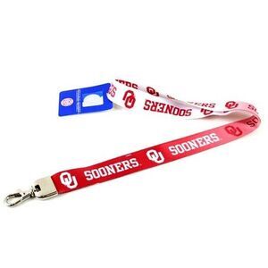 Oklahoma Sooners NCAA Ombre Lanyard